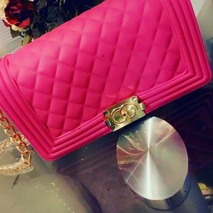 Pretty pink purse